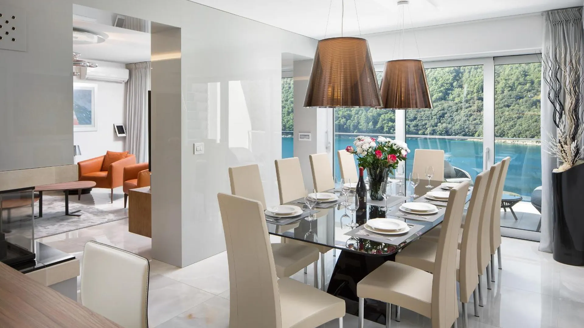 Villa Vlastelini II Near Labin - Rabac With Sea View, Beachfront And Wellness Sveta Marina