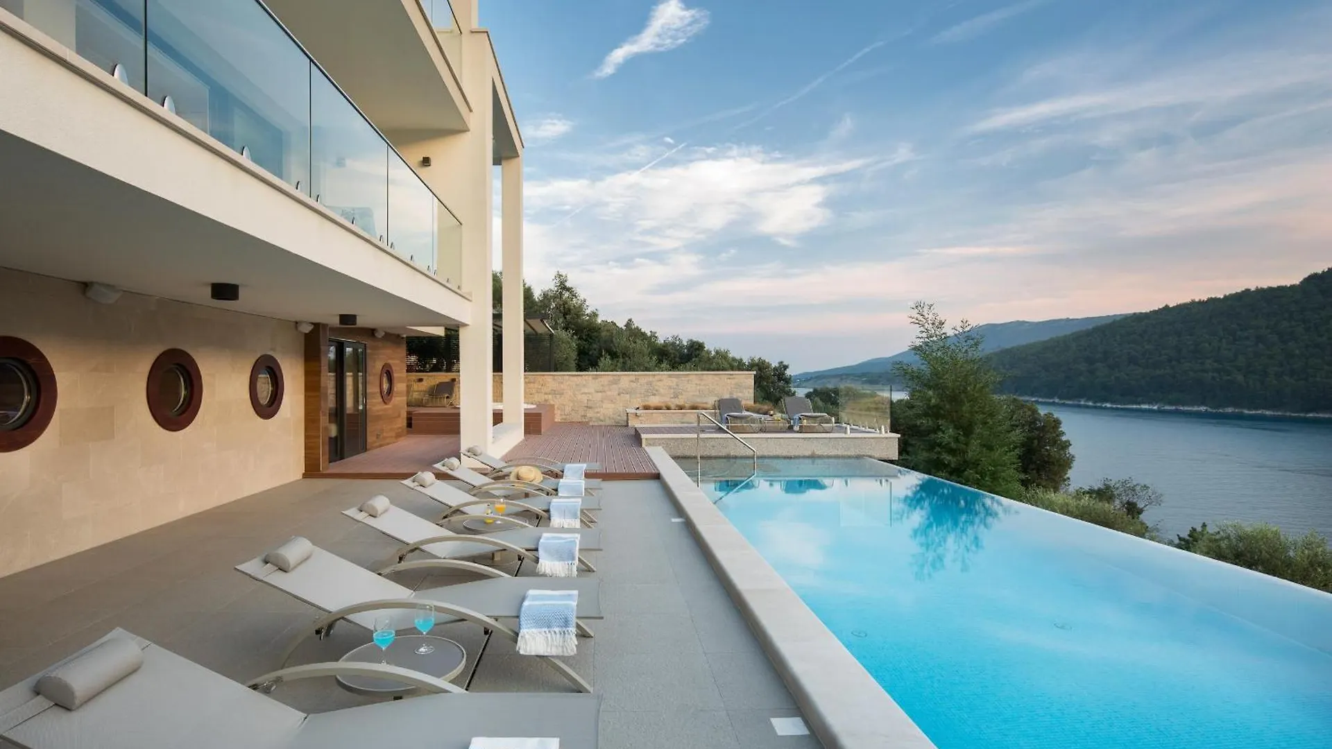 Villa Vlastelini II Near Labin - Rabac With Sea View, Beachfront And Wellness Sveta Marina