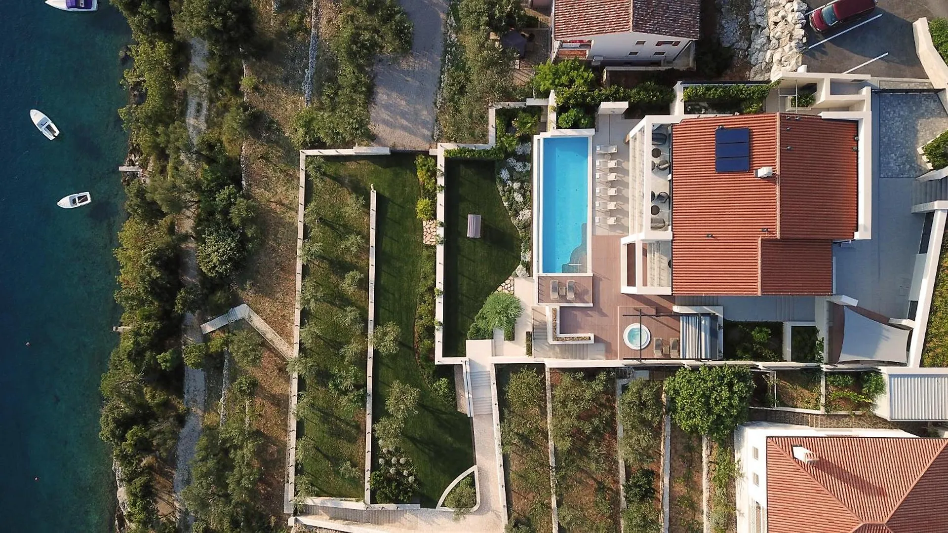 Villa Vlastelini II Near Labin - Rabac With Sea View, Beachfront And Wellness Sveta Marina